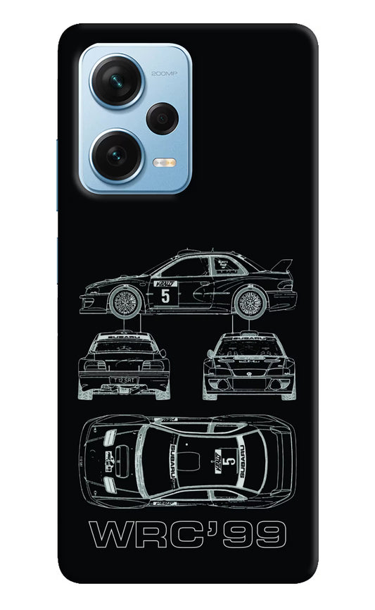 WRC'99 Redmi Note 12 Pro+ 5G Hard Case Back Cover by Casekaro