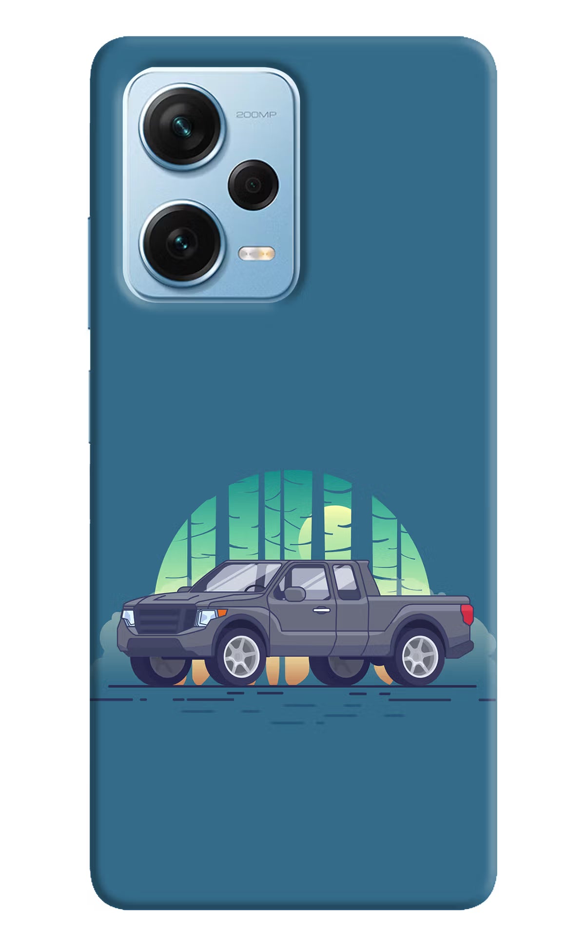 Retro Garage Vibe Redmi Note 12 Pro+ 5G Hard Case Back Cover by Casekaro