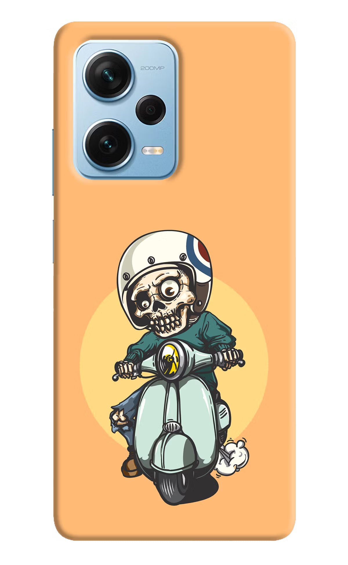 Undead Biker Redmi Note 12 Pro+ 5G Hard Case Back Cover by Casekaro