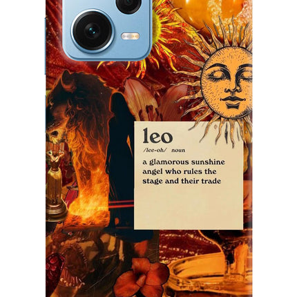 Leo Zodiac Redmi Note 12 Pro+ 5G Hard Case Back Cover by Casekaro