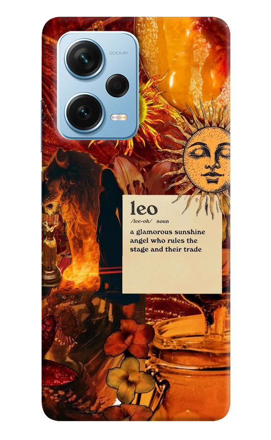 Leo Zodiac Redmi Note 12 Pro+ 5G Hard Case Back Cover by Casekaro