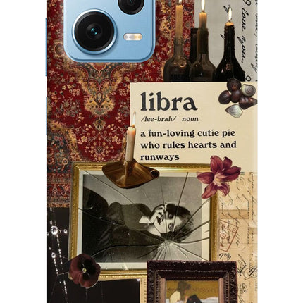 Libra Zodiac Redmi Note 12 Pro+ 5G Hard Case Back Cover by Casekaro