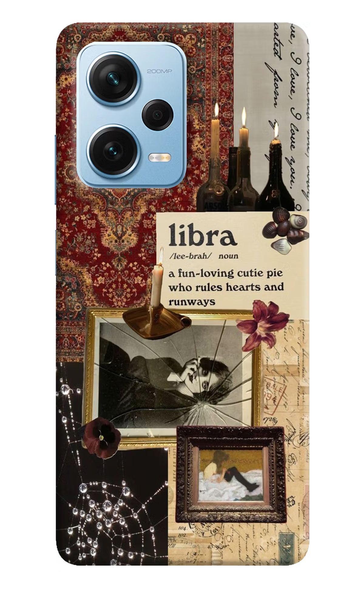 Libra Zodiac Redmi Note 12 Pro+ 5G Hard Case Back Cover by Casekaro