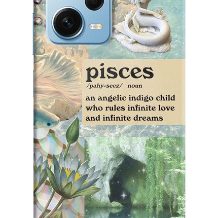Pisces Zodiac Redmi Note 12 Pro+ 5G Hard Case Back Cover by Casekaro