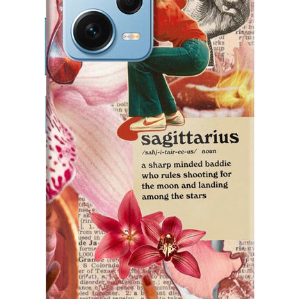 Sagittarius Zodiac Redmi Note 12 Pro+ 5G Hard Case Back Cover by Casekaro