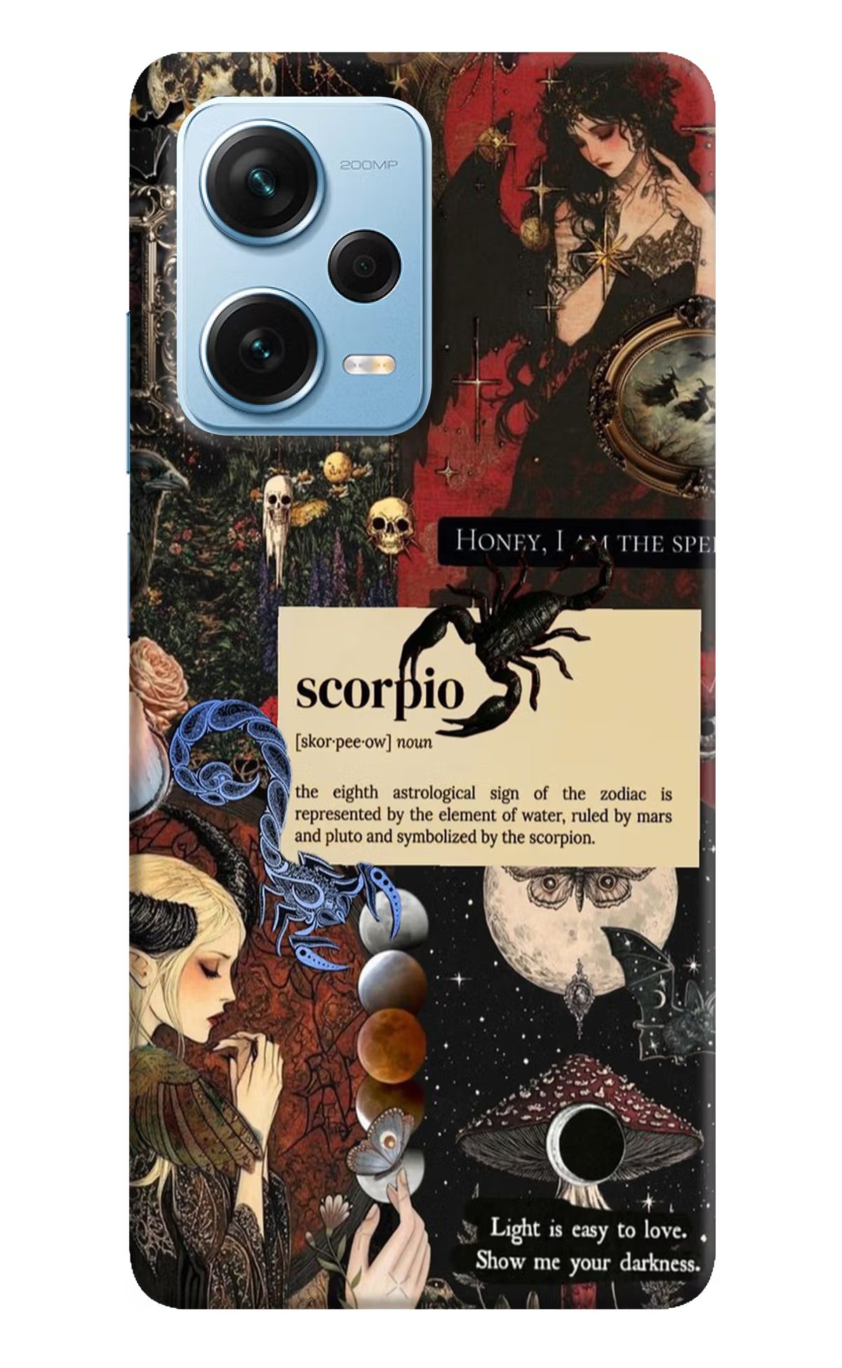 Scorpio Zodiac Redmi Note 12 Pro+ 5G Hard Case Back Cover by Casekaro