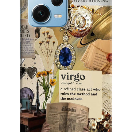 Virgo Zodiac Redmi Note 12 Pro+ 5G Hard Case Back Cover by Casekaro