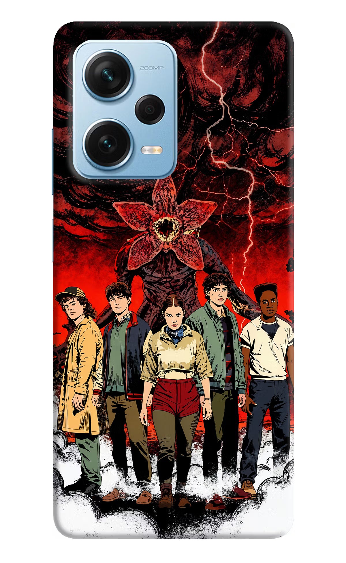 Ordinary Things Characters Redmi Note 12 Pro+ 5G Hard Case Back Cover by Casekaro