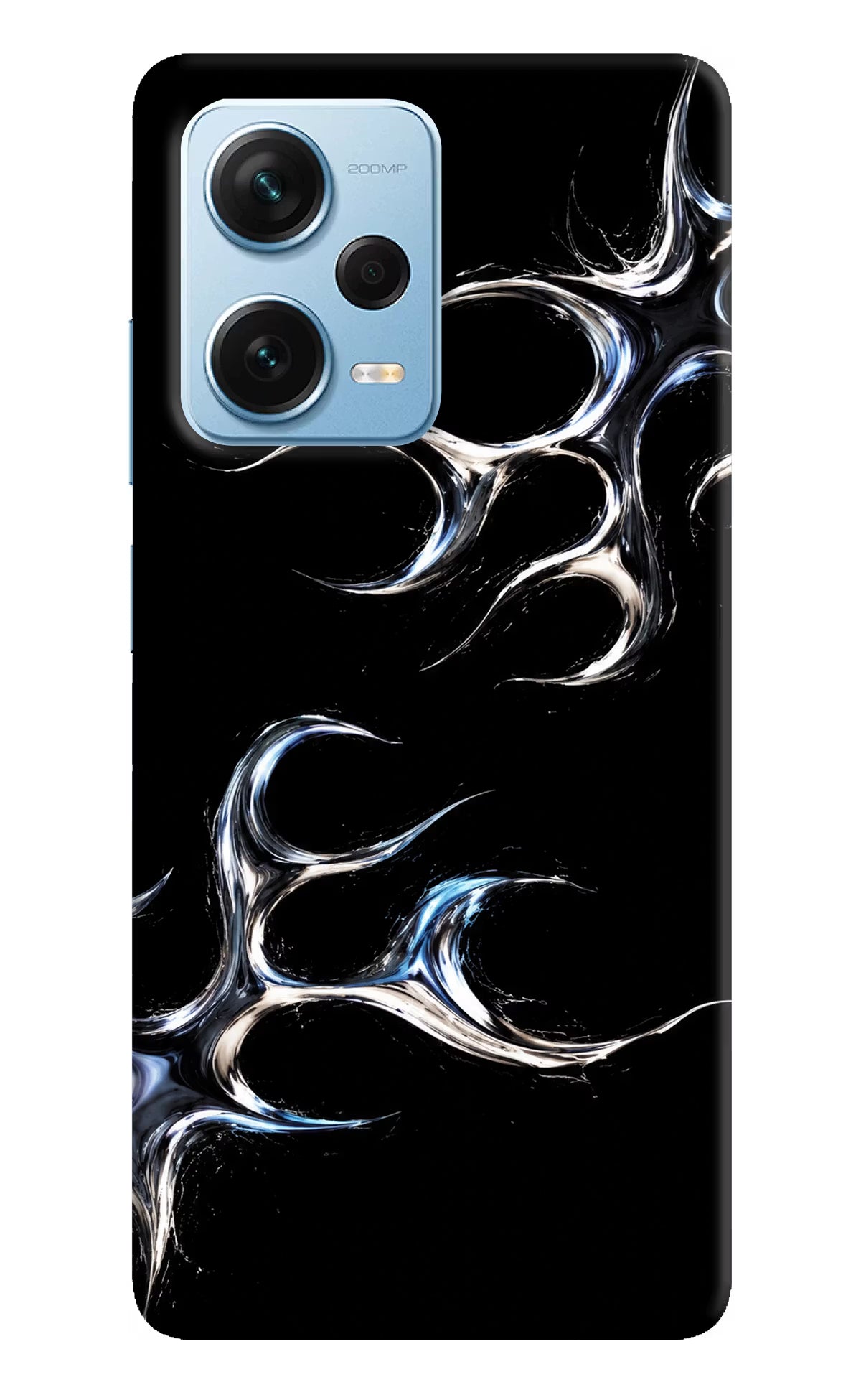 Chrome Tribal Redmi Note 12 Pro+ 5G Hard Case Back Cover by Casekaro