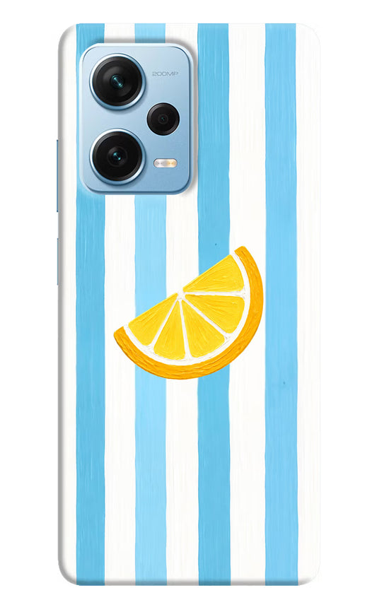 Summer Lemon Redmi Note 12 Pro+ 5G Hard Case Back Cover by Casekaro