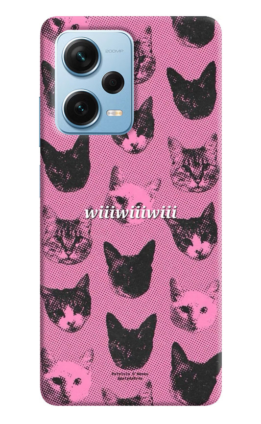 Pink Cats Redmi Note 12 Pro+ 5G Back Cover