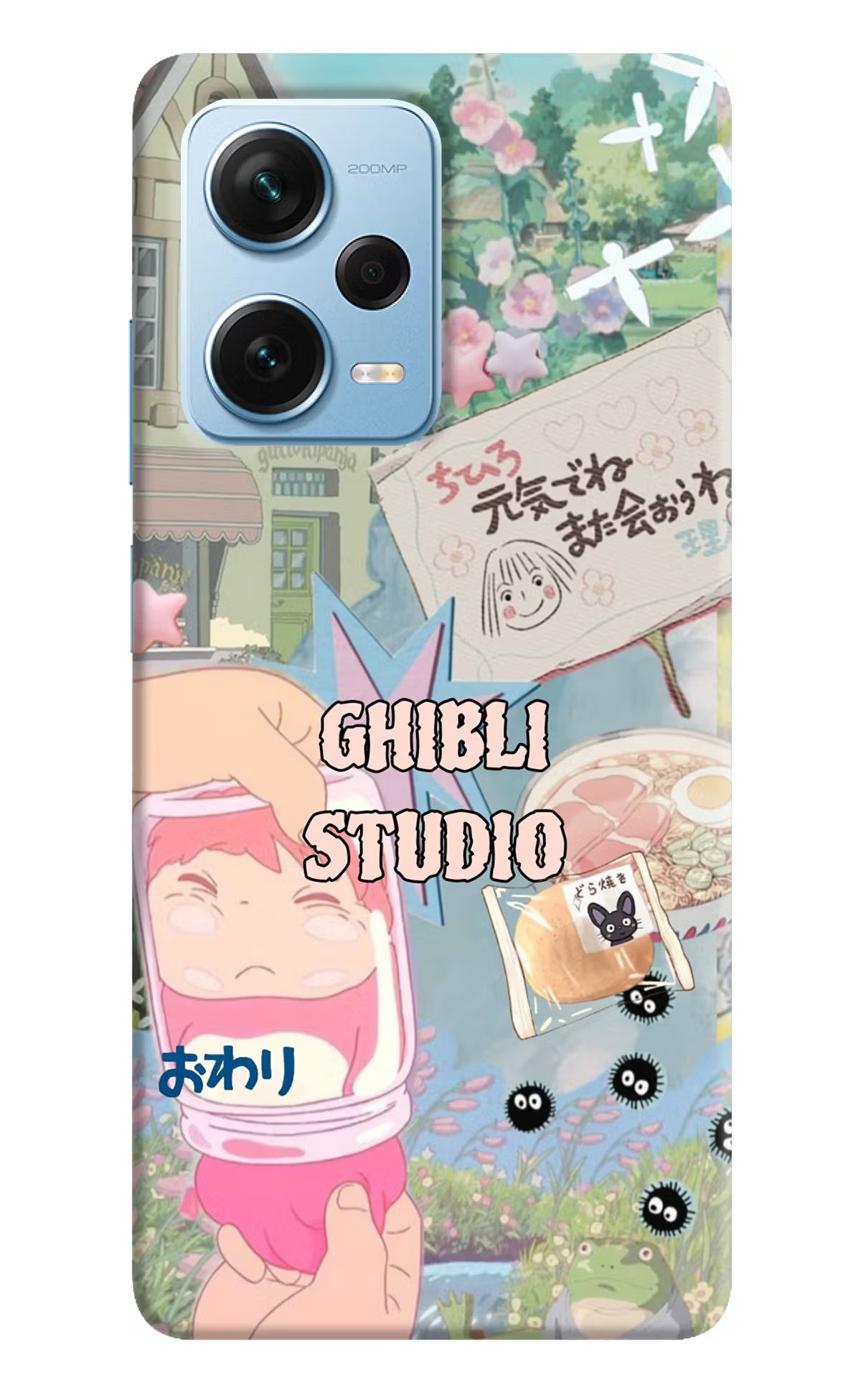 Studio Ghibli Redmi Note 12 Pro+ 5G Back Cover