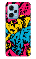 Graffiti Vibe Redmi Note 12 Pro+ 5G Hard Case Back Cover by Casekaro
