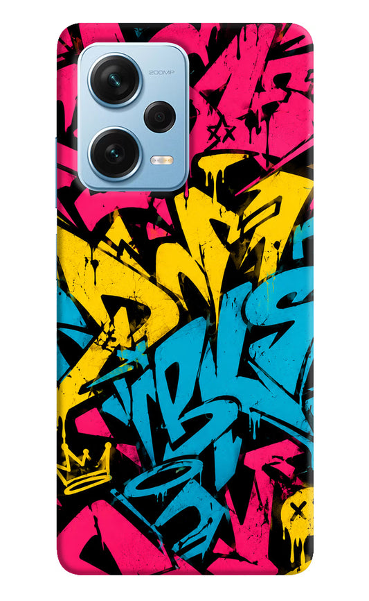 Graffiti Vibe Redmi Note 12 Pro+ 5G Hard Case Back Cover by Casekaro