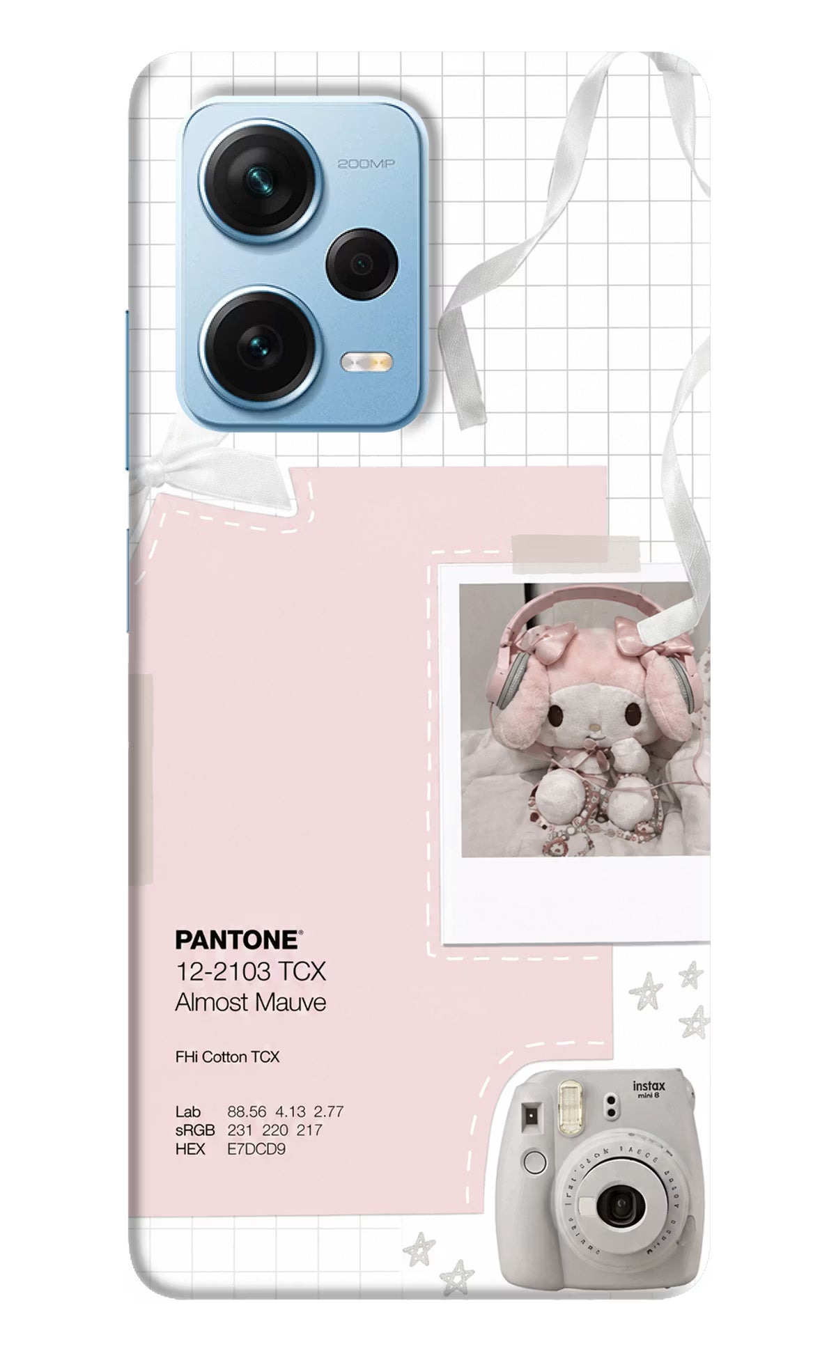 Pantone Asthetic Redmi Note 12 Pro+ 5G Back Cover