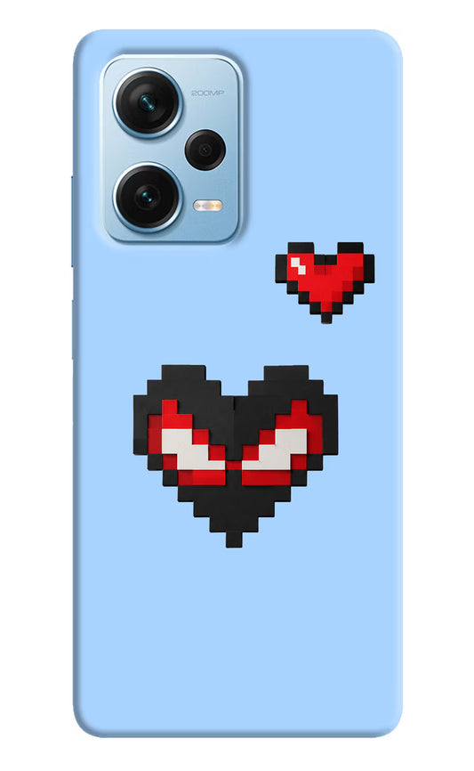 Peter Heart Redmi Note 12 Pro+ 5G Hard Case Back Cover by Casekaro