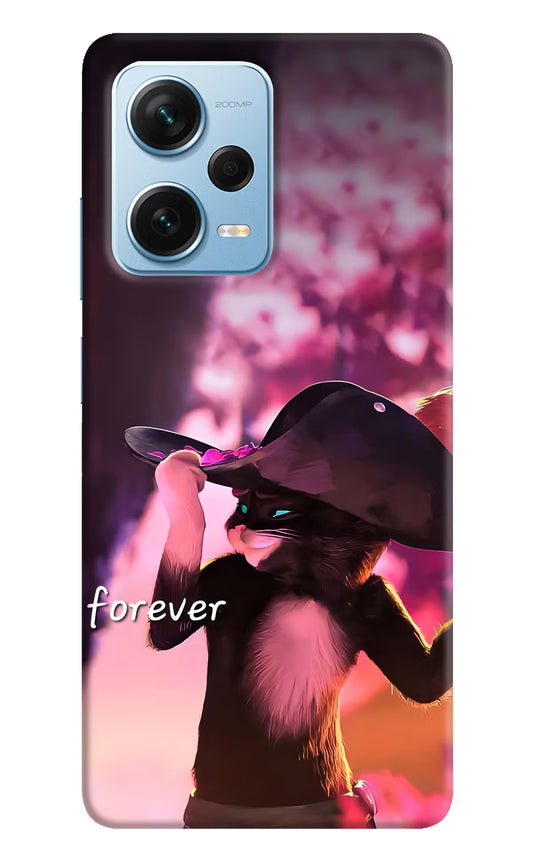Forever Cat Redmi Note 12 Pro+ 5G Hard Case Back Cover by Casekaro