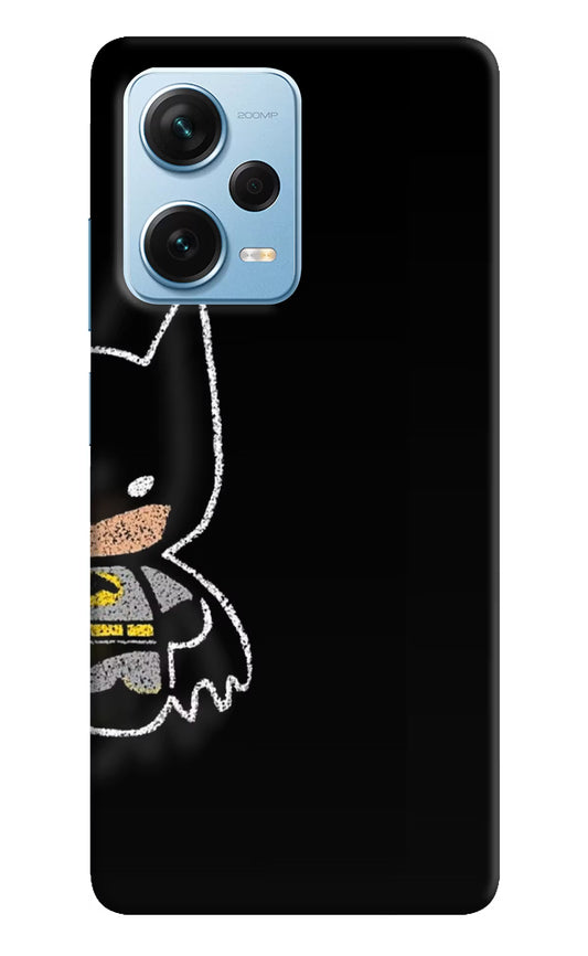 Bat Kitty Redmi Note 12 Pro+ 5G Hard Case Back Cover by Casekaro