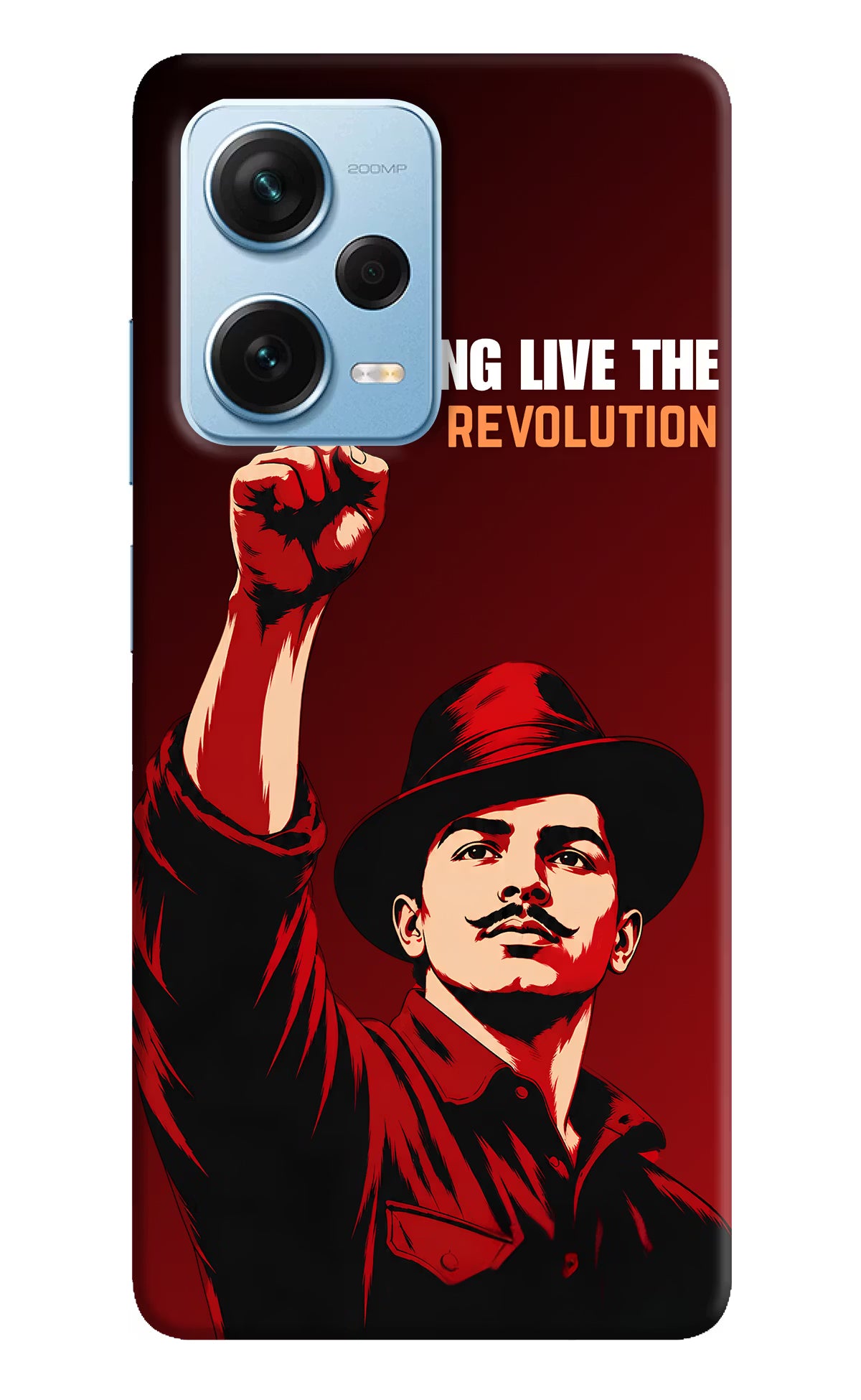 Bhagat Singh Revolution Redmi Note 12 Pro+ 5G Back Cover