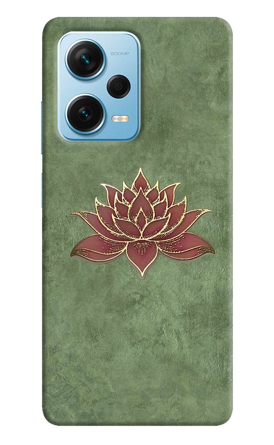 Lotus Grace Redmi Note 12 Pro+ 5G Back Cover, Hard case