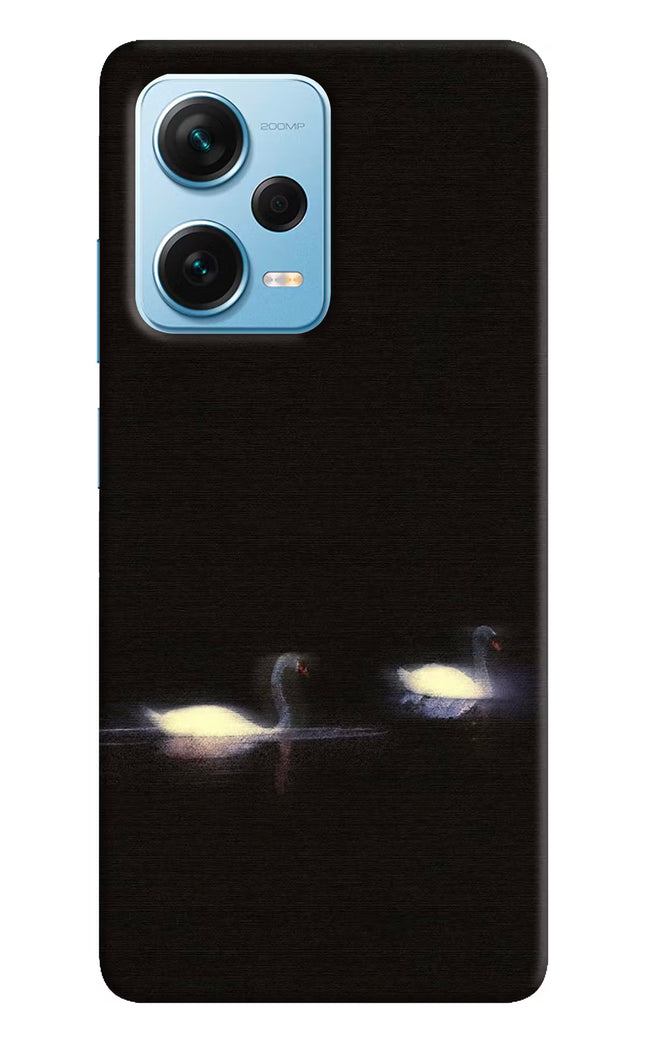 Silent Swans Redmi Note 12 Pro+ 5G Hard Case Back Cover by Casekaro