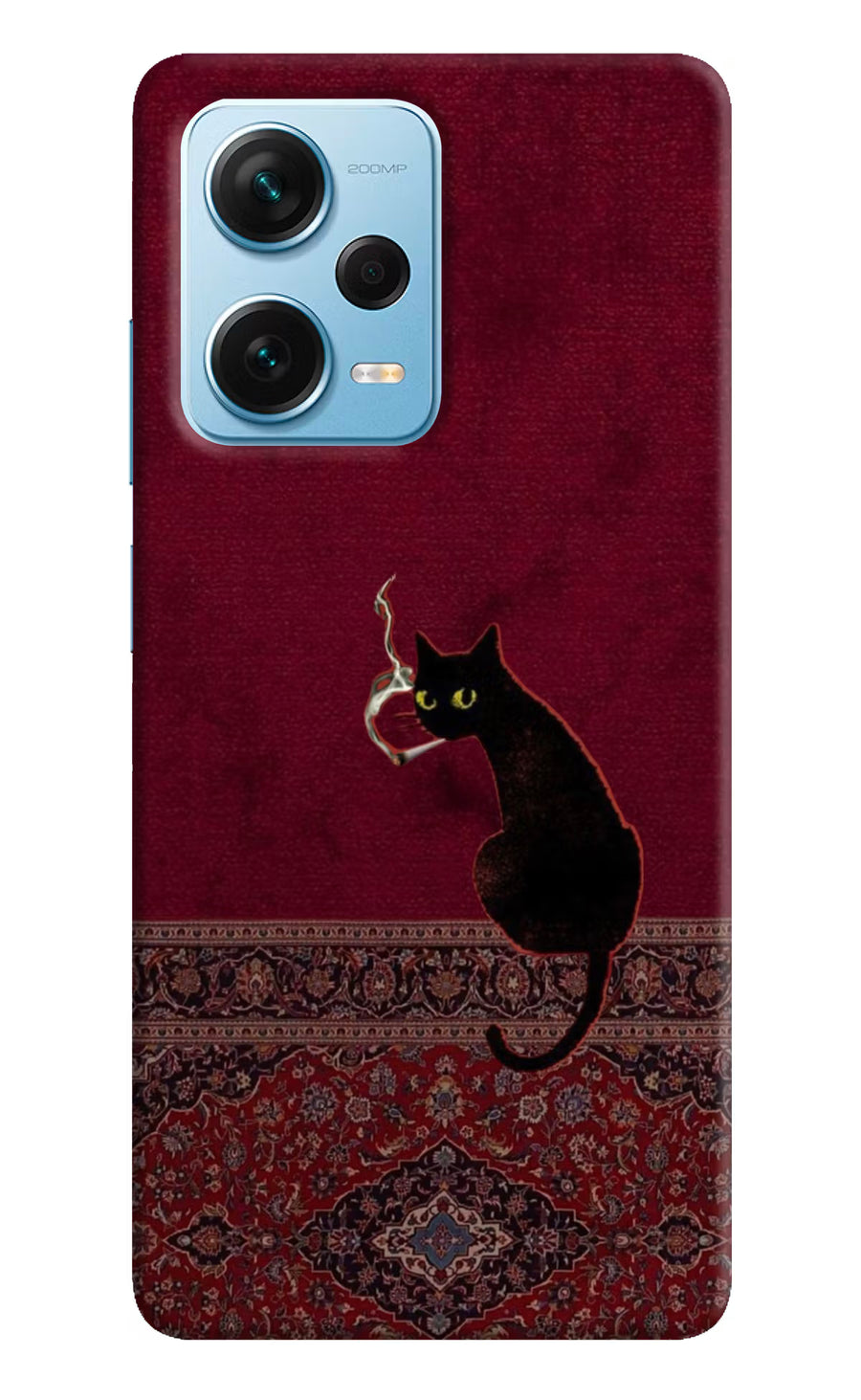 Midnight Cat Redmi Note 12 Pro+ 5G Back Cover, Hard case