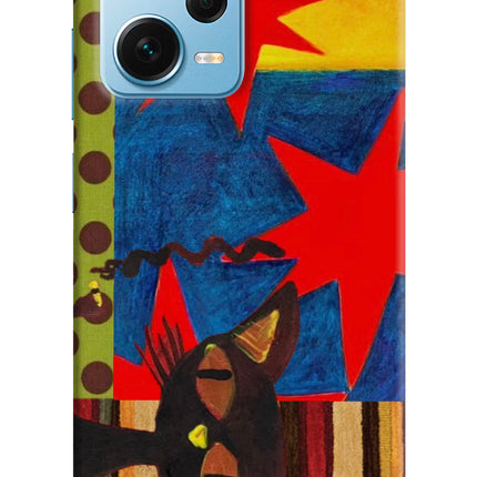 Pop Cat Redmi Note 12 Pro+ 5G Hard Case Back Cover by Casekaro