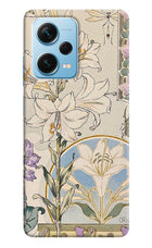 White Lily Redmi Note 12 Pro+ 5G Back Cover