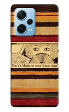Vinyl Stripes Redmi Note 12 Pro+ 5G Back Cover