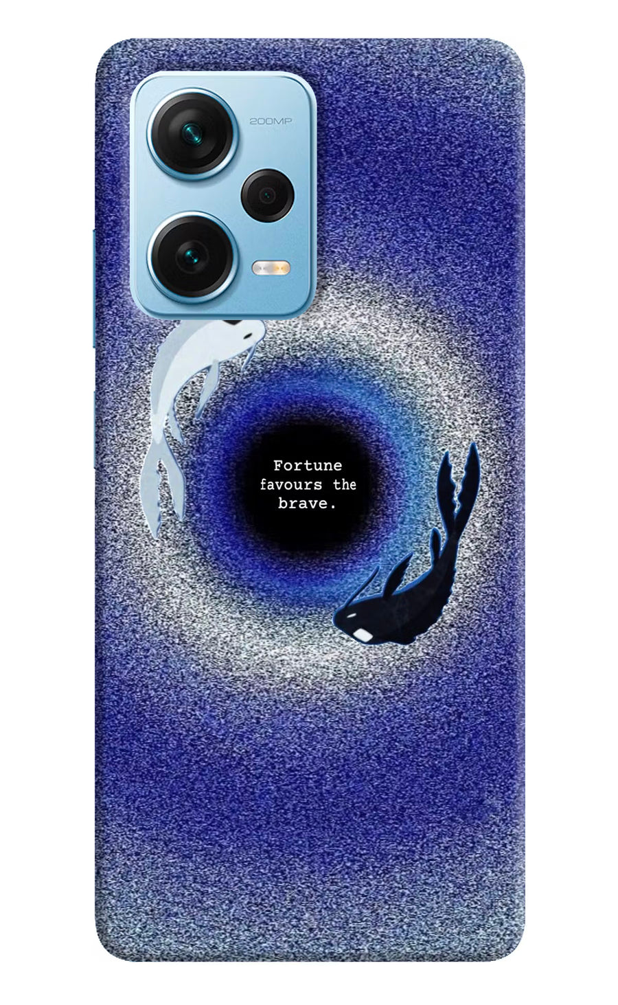 Dark Koi Redmi Note 12 Pro+ 5G Back Cover, Hard case