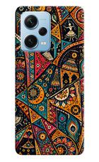 Folk Print Redmi Note 12 Pro+ 5G Back Cover