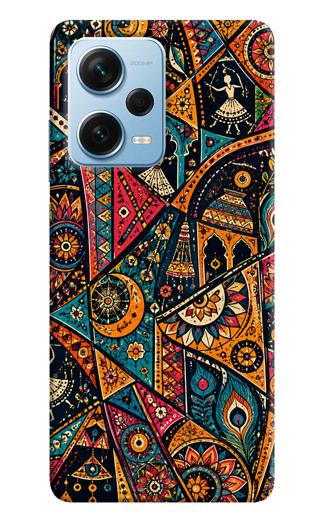Folk Print Redmi Note 12 Pro+ 5G Hard Case Back Cover by Casekaro