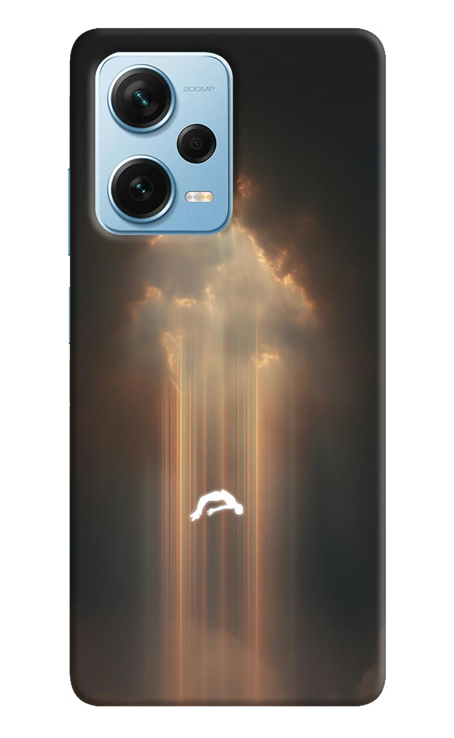 Heavenly Beam Redmi Note 12 Pro+ 5G Back Cover, Hard case