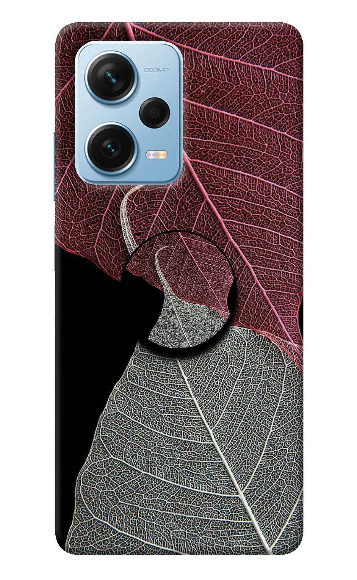 Leaf Pattern Redmi Note 12 Pro+ 5G Pop Case