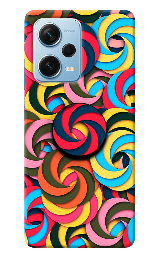 Spiral Pattern Redmi Note 12 Pro+ 5G Pop Case