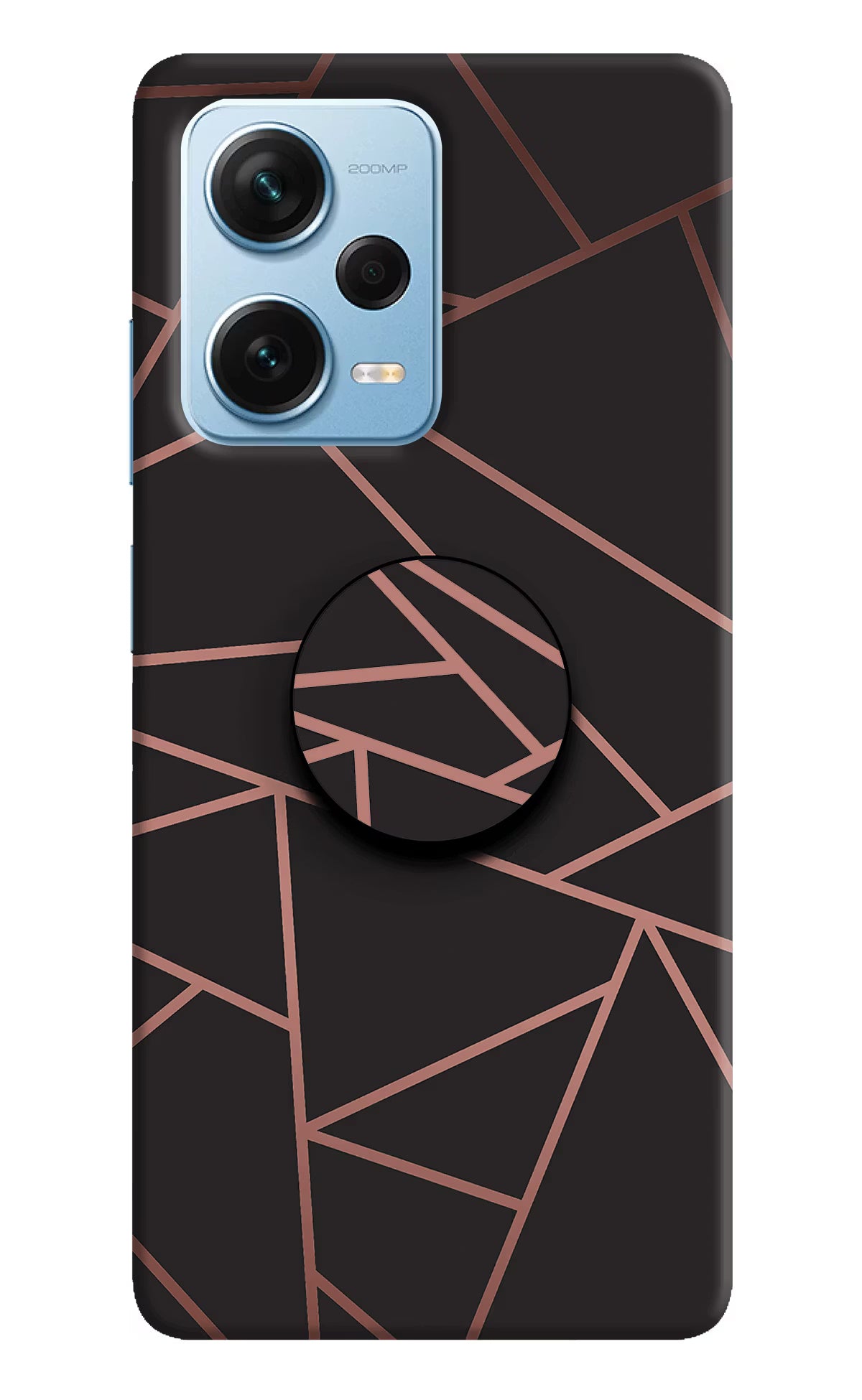 Geometric Pattern Redmi Note 12 Pro+ 5G Pop Case by Casekaro