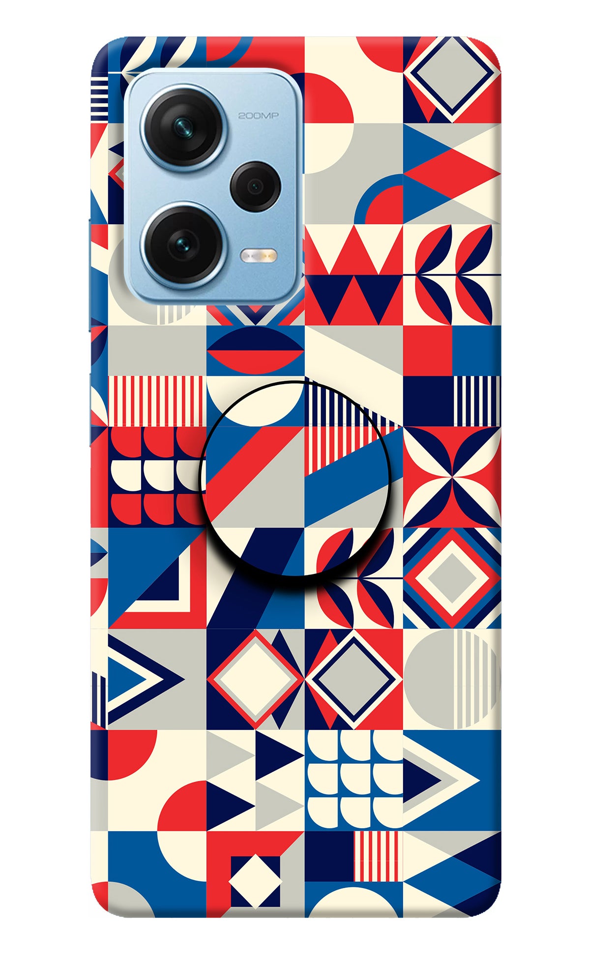 Colorful Pattern Redmi Note 12 Pro+ 5G Pop Case