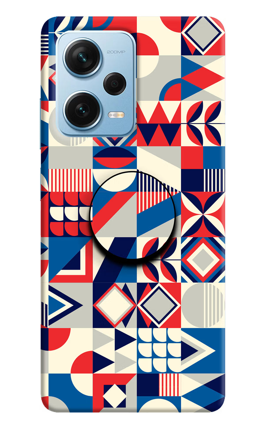 Colorful Pattern Redmi Note 12 Pro+ 5G Pop Case, Hard case