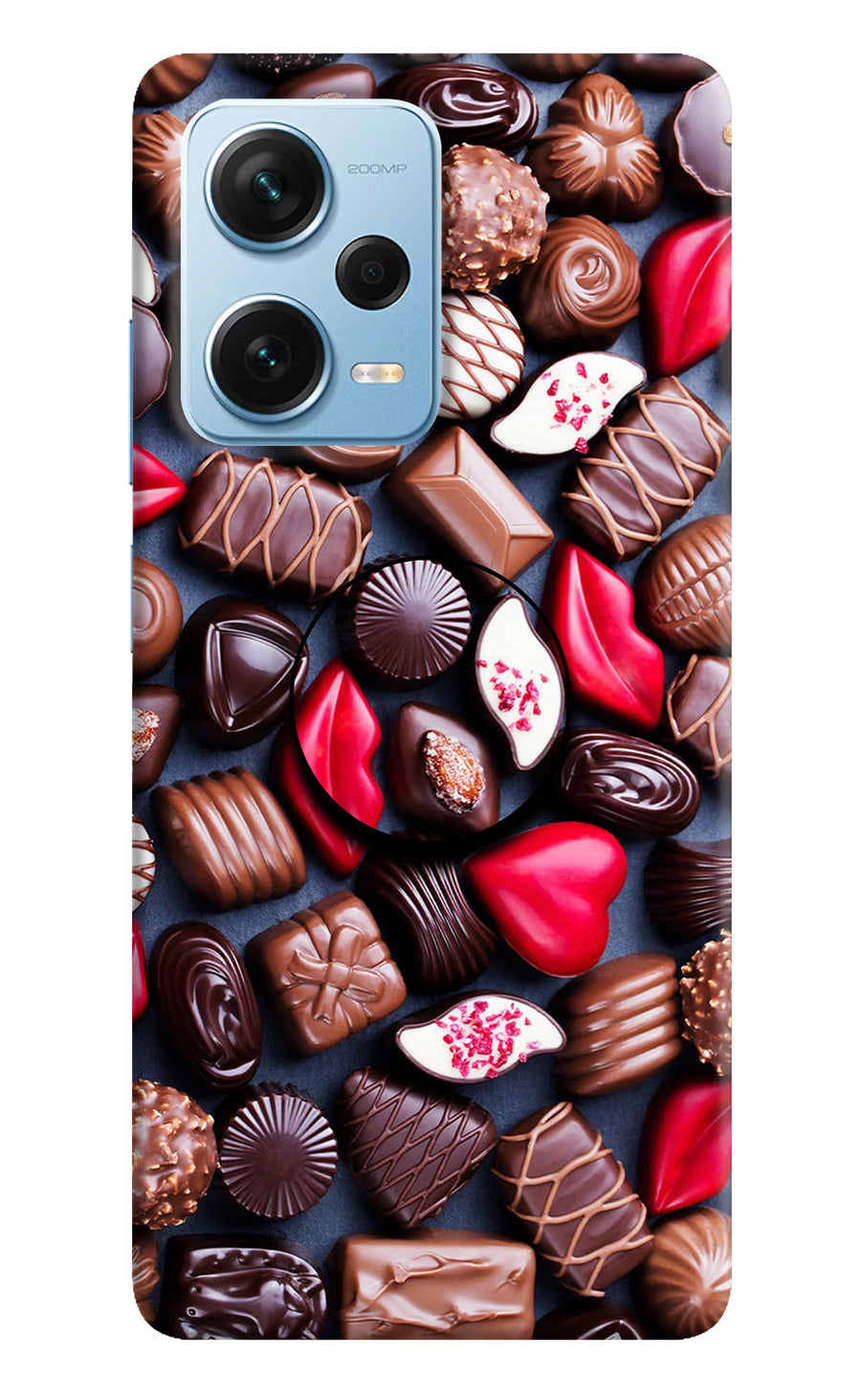 Chocolates Redmi Note 12 Pro+ 5G Pop Case, Hard case