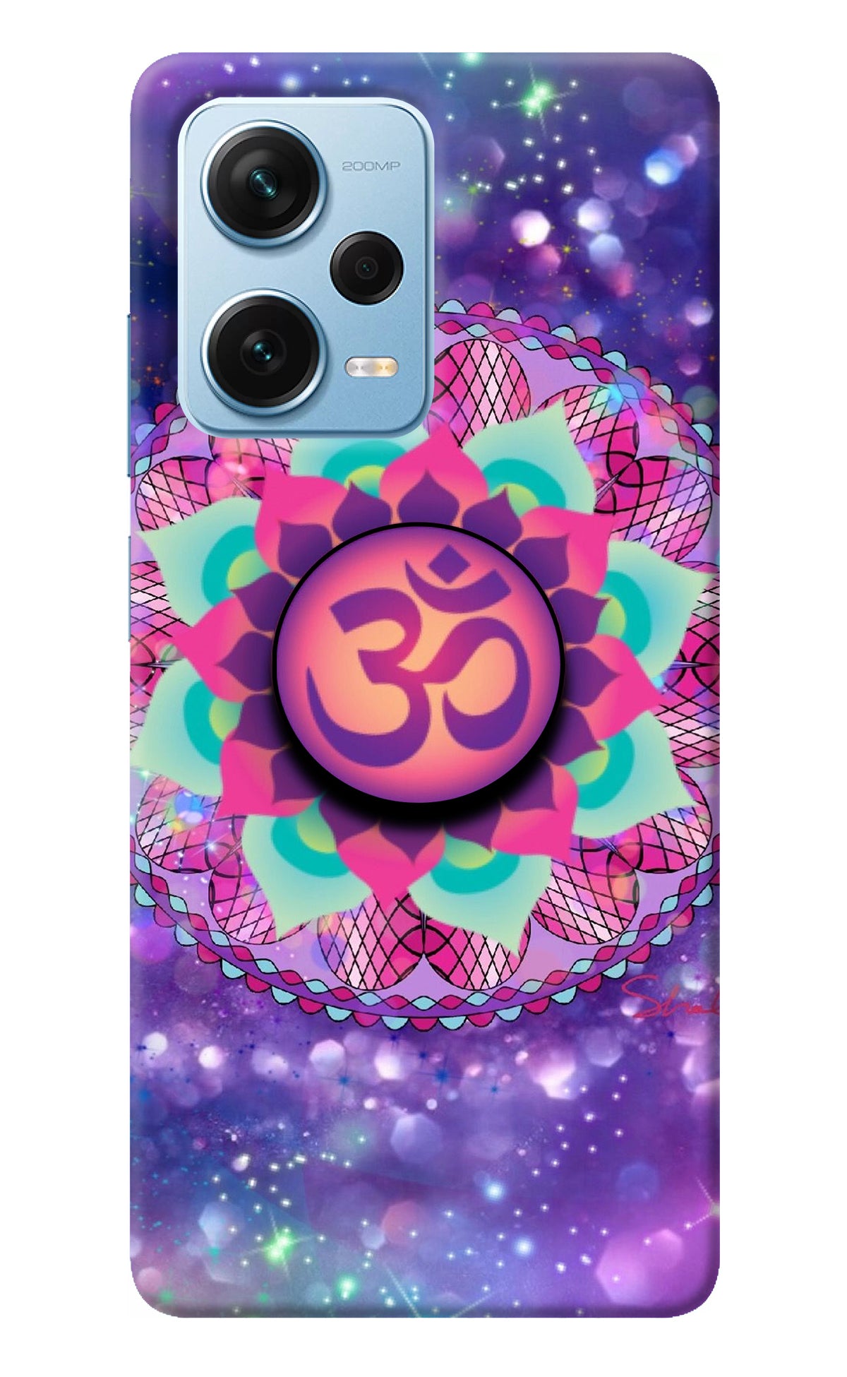 Om Purple Redmi Note 12 Pro+ 5G Pop Case