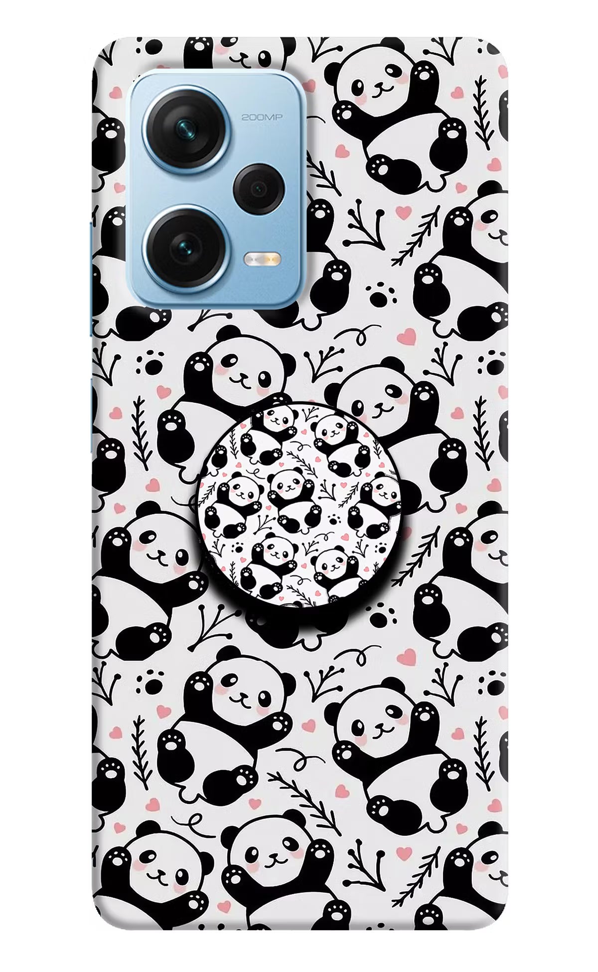 Cute Panda Redmi Note 12 Pro+ 5G Pop Case by Casekaro