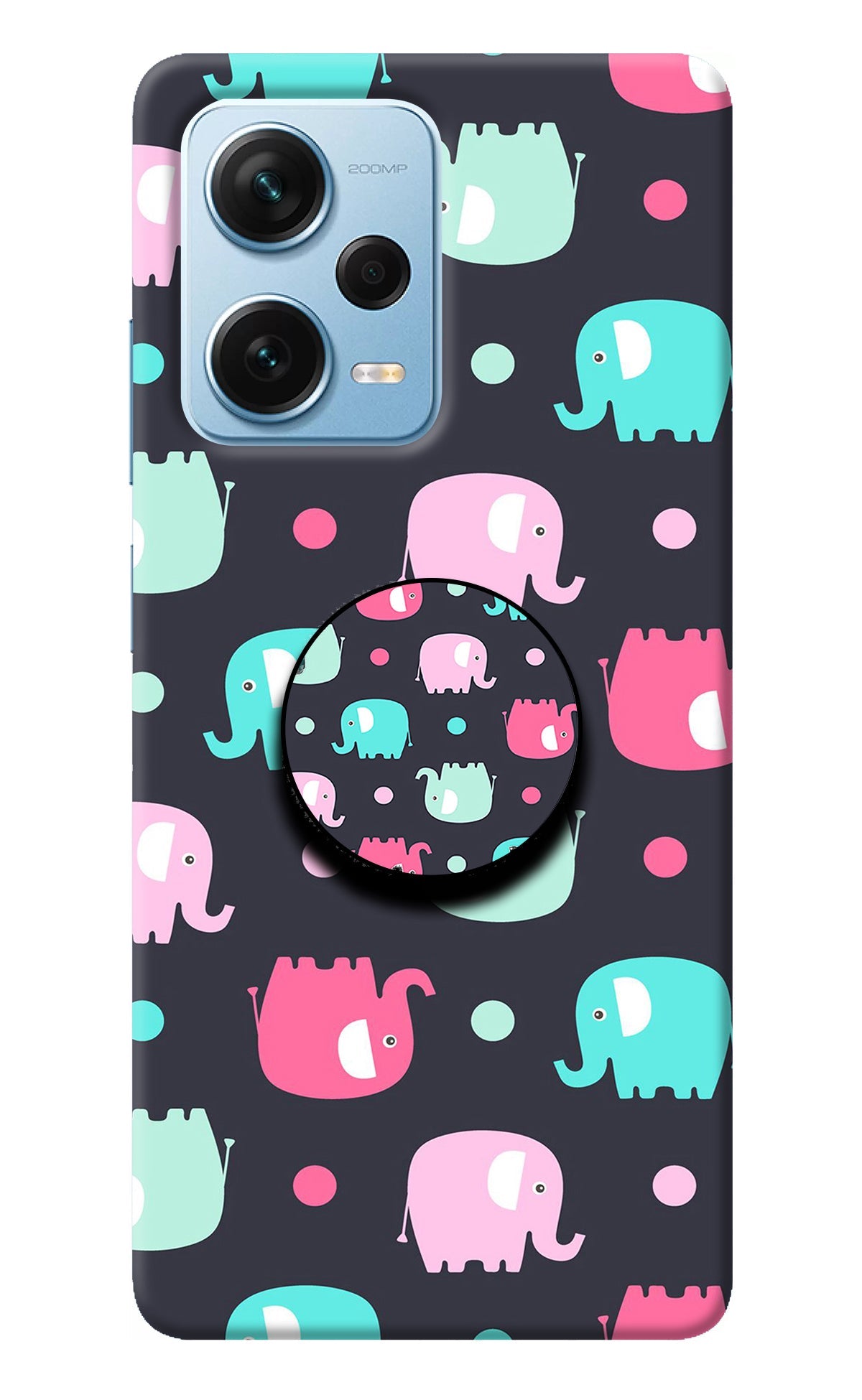 Baby Elephants Redmi Note 12 Pro+ 5G Pop Case