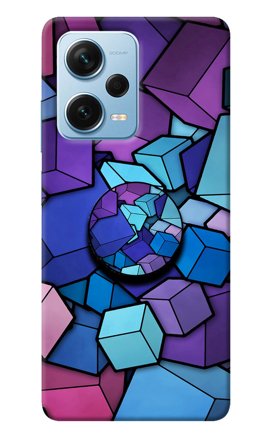 Cubic Abstract Redmi Note 12 Pro+ 5G Pop Case