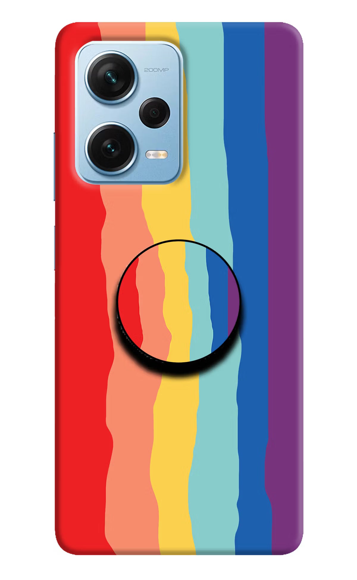 Rainbow Redmi Note 12 Pro+ 5G Pop Case by Casekaro