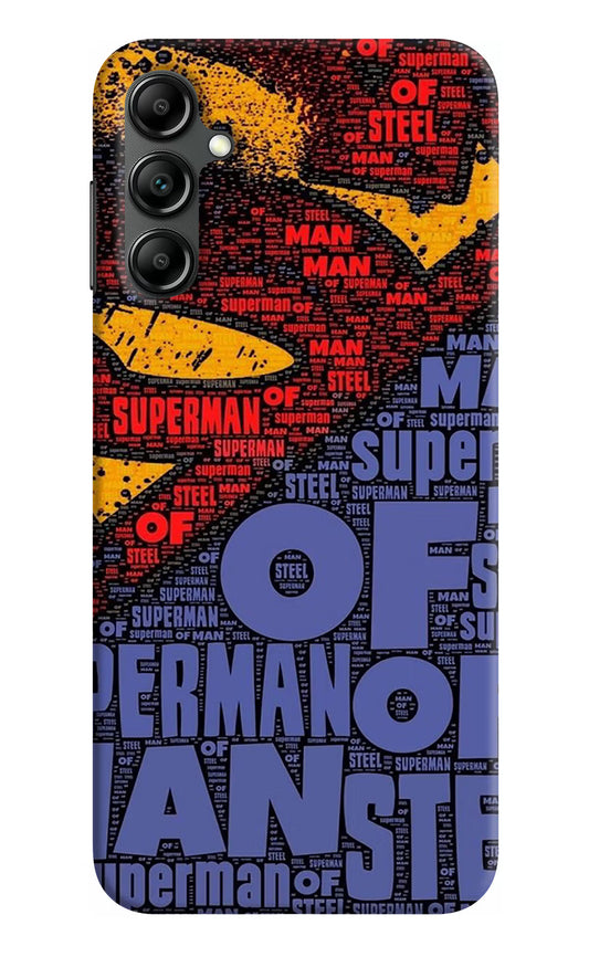 Superman Samsung A14 5G Hard Case Back Cover by Casekaro