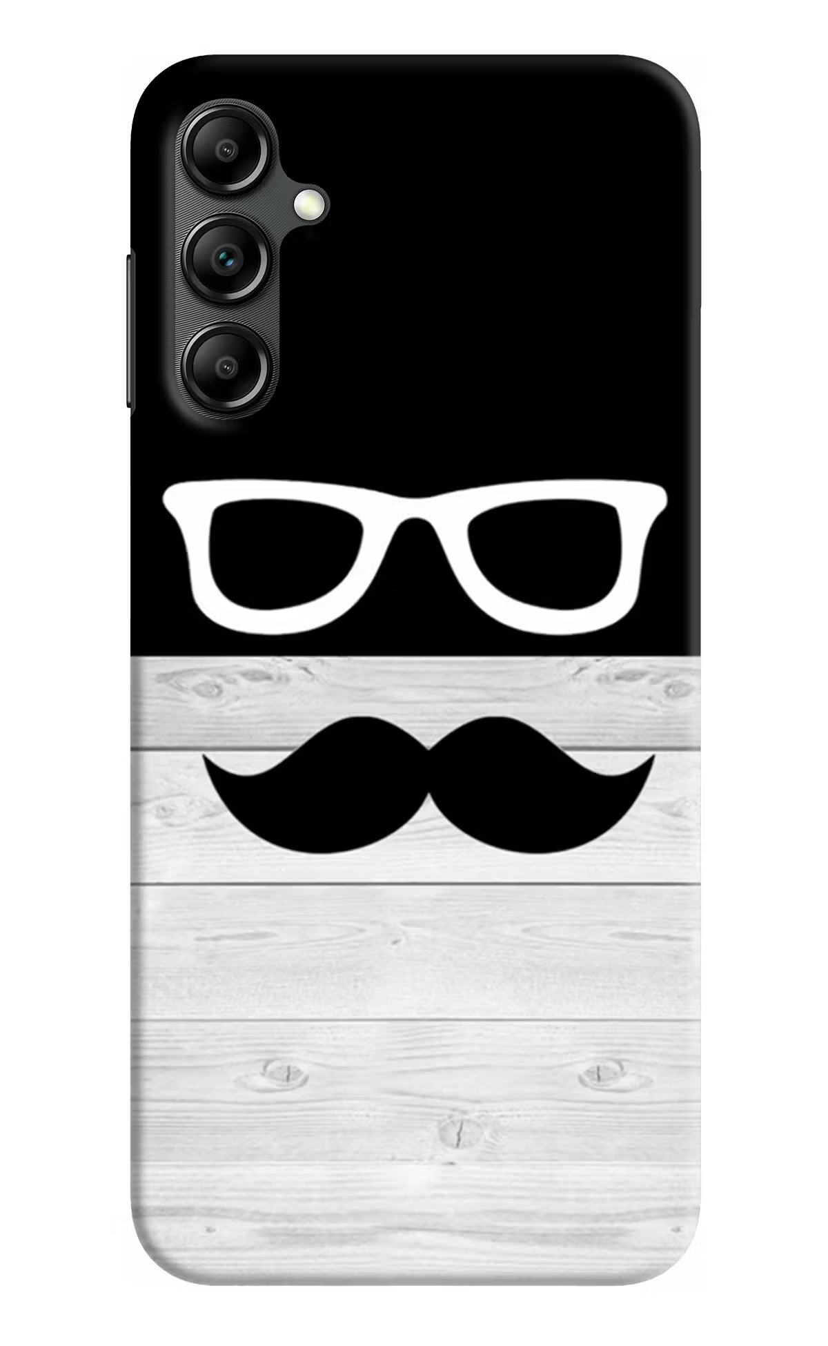 Mustache Samsung A14 5G Hard Case Back Cover by Casekaro