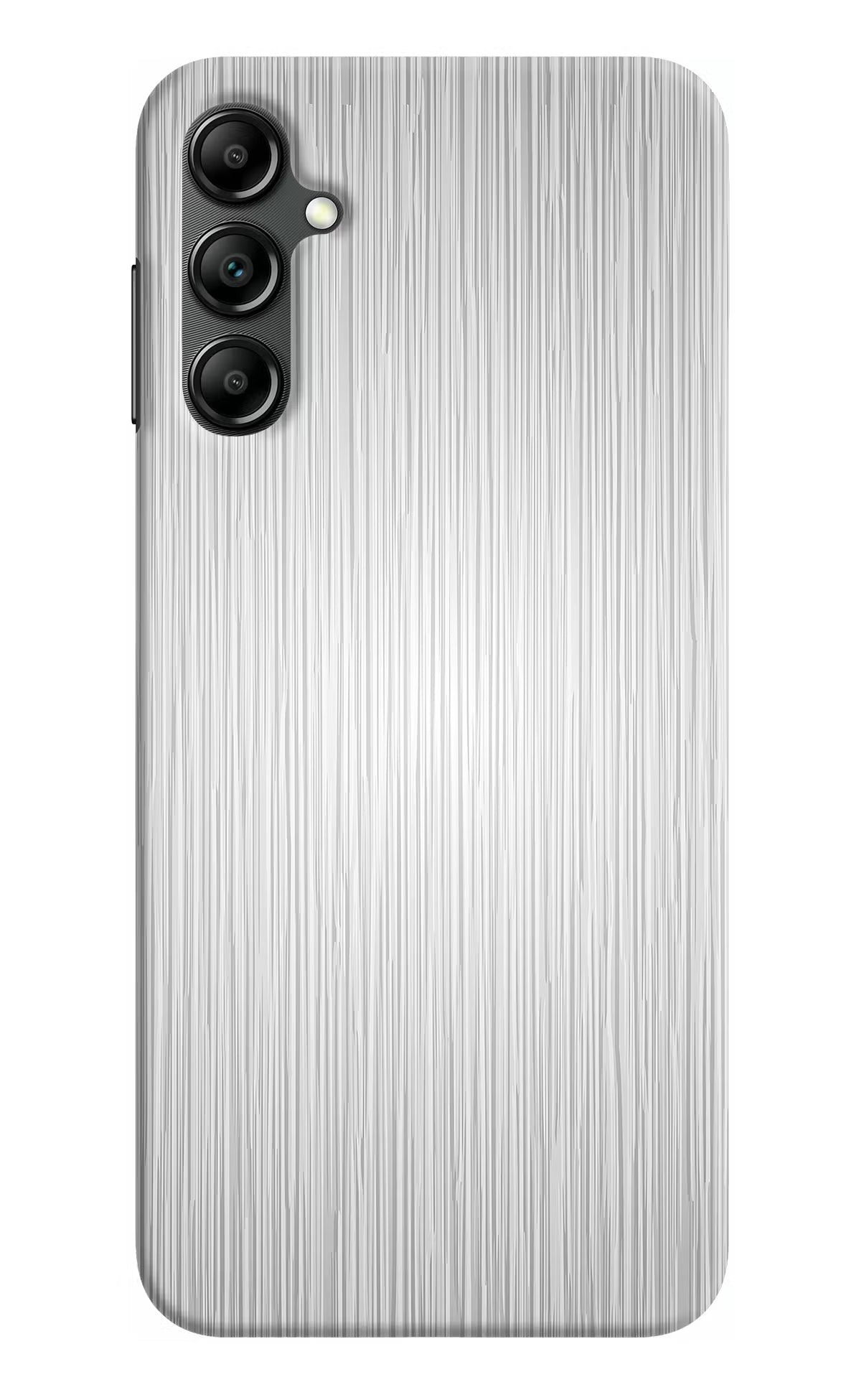 Wooden Grey Texture Samsung A14 5G Hard Case Back Cover by Casekaro