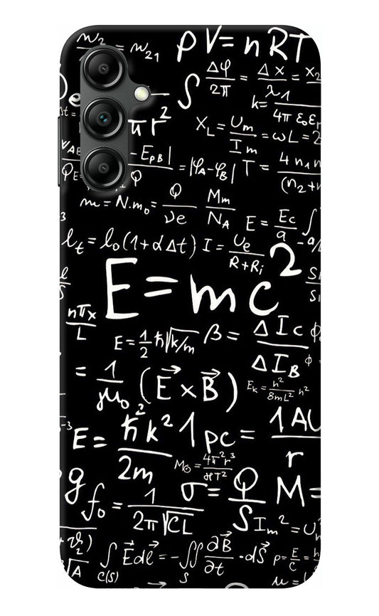 Physics Albert Einstein Formula Samsung A14 5G Back Cover