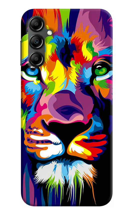 Lion Samsung A14 5G Hard Case Back Cover by Casekaro