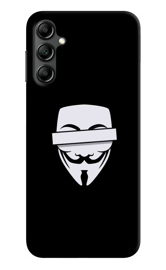 Anonymous Face Samsung A14 5G Hard Case Back Cover by Casekaro